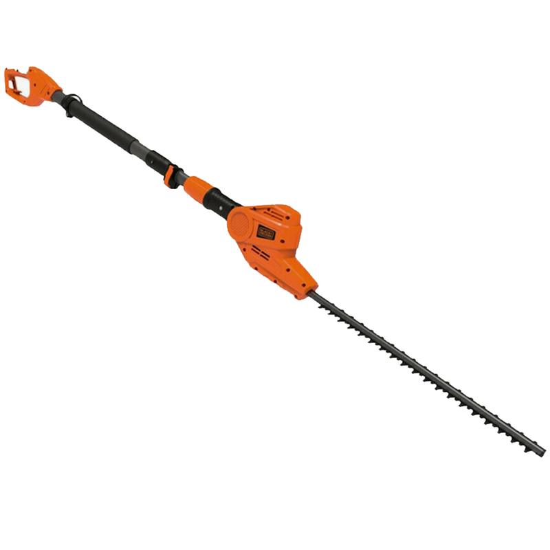 Black + decker corded hedge trimmer with swiveling head  51cm 550w, , medium-null