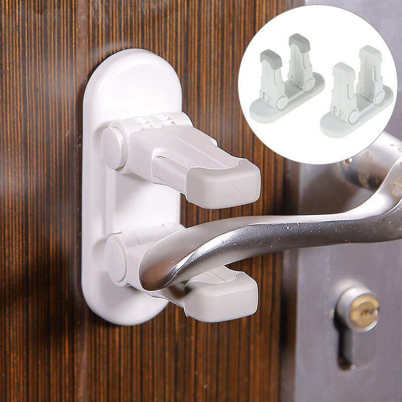 Product image: Ασφάλεια χειρολαβής πόρτας/παραθύρου 2 τεμάχια, , medium-null