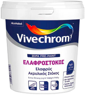 Vivechrom light weight putty 600ml, , medium