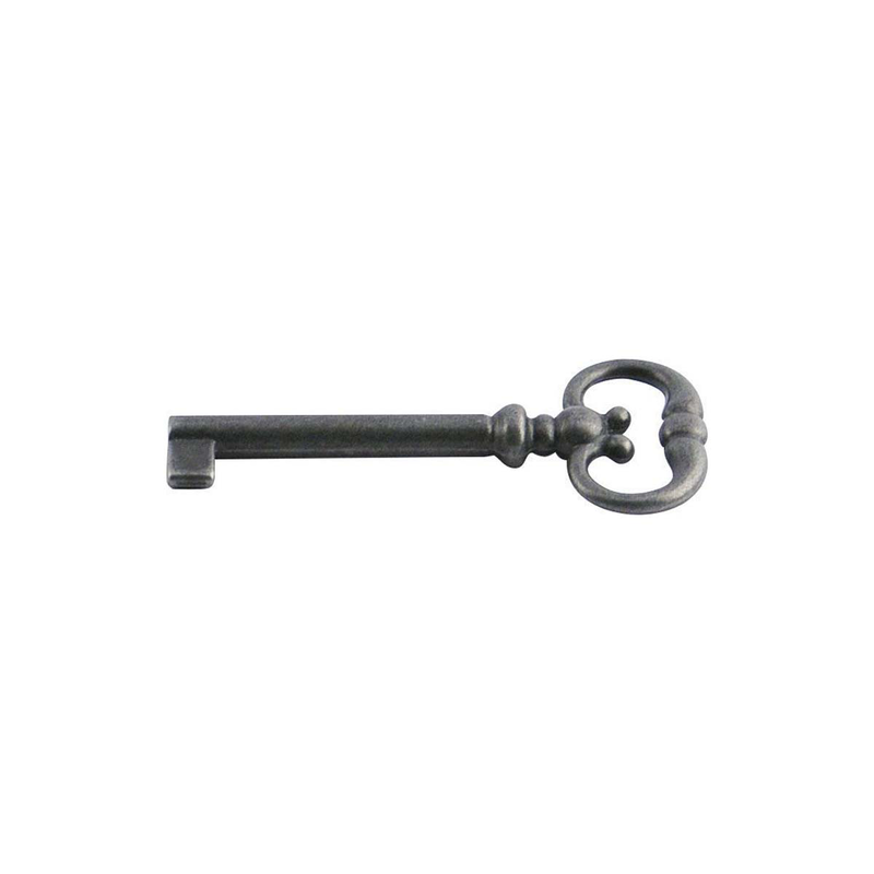 English key for furniture b beauty ø68mm metal bronze image number null
