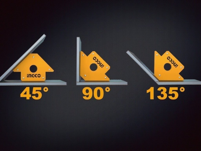 Ingco μαγνητική γωνία συγκόλλησης 5" amwh75051, , medium-null