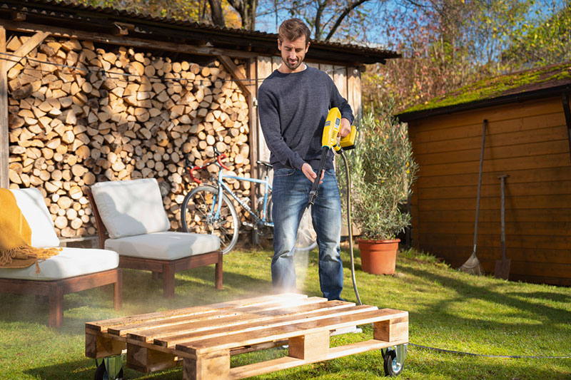 Karcher battery high pressure cleaner kam-khb4-18, 18v/2.5ah, 21bar, , medium image number null