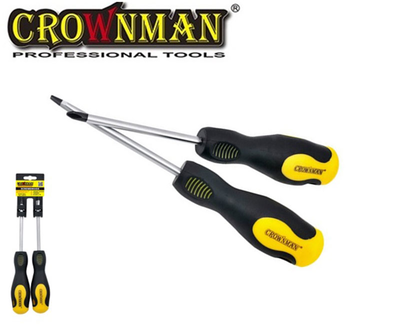 Crownman 2pieces set screwdrivers (6x100 & ph2x100), , medium