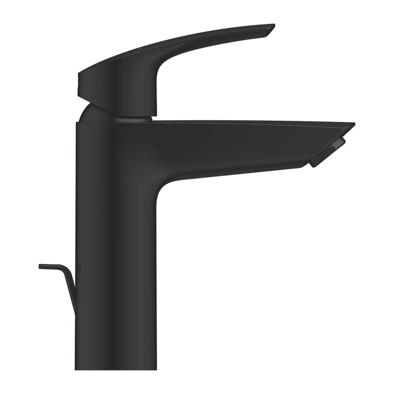 Grohe eurosmart single-lever basin mixer 1/2″ m-size matte black-null