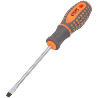 Faster tools professional slotted screwdriver 6x100mm, , medium