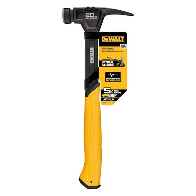 Rip claw steel hammer 20 0z dewalt dwht51004-0, , medium image number null