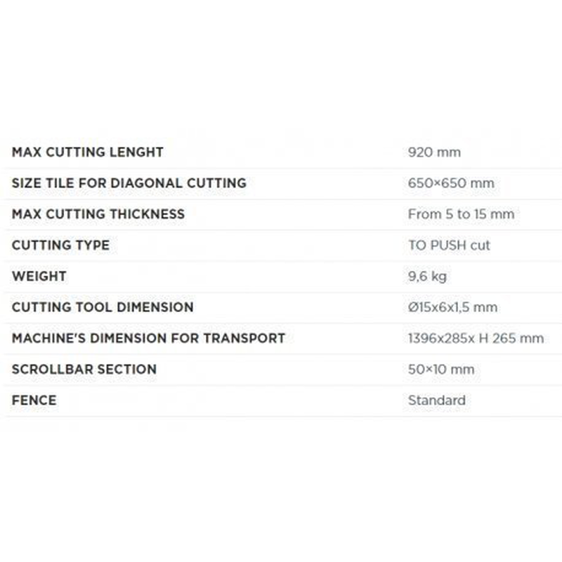 Tile cutter 92cm, , medium-null