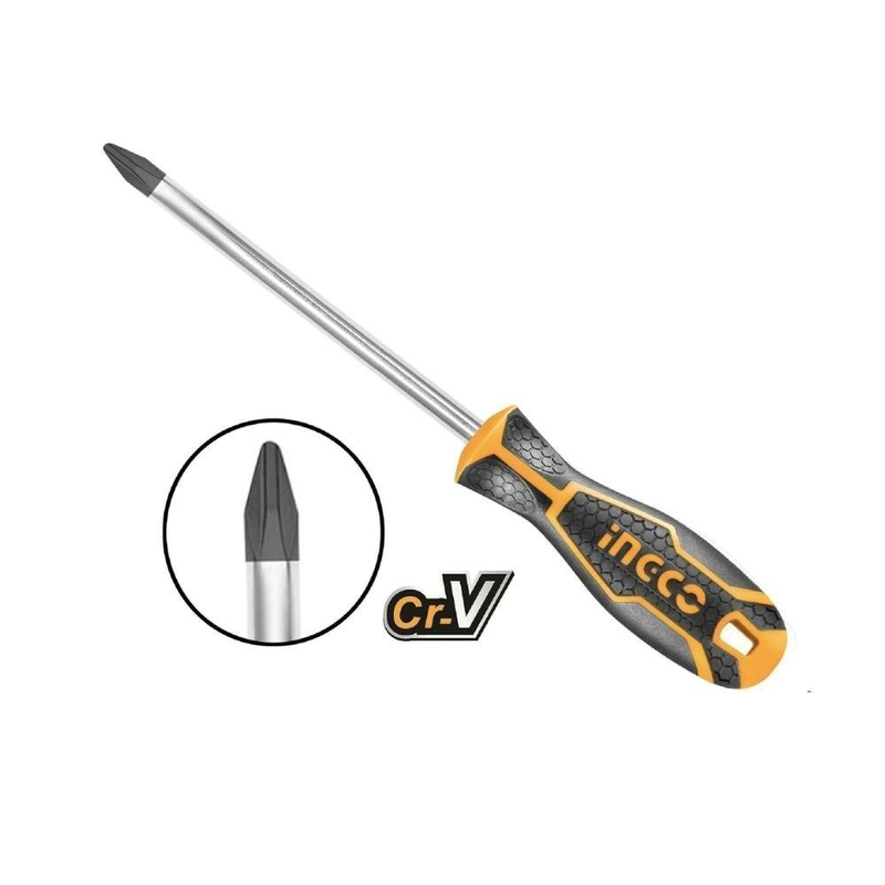 Product image: Ingco κατσαβίδι σταυρωτό ph3 8.0x150mm, , medium-null