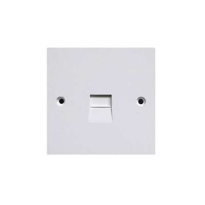 Telephone socket white, , medium