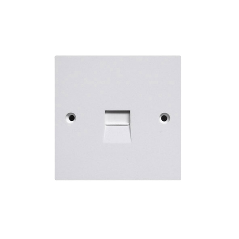 Telephone socket white, , medium-null