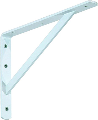 Eltech heavy duty brackets white 25x40cm, , medium
