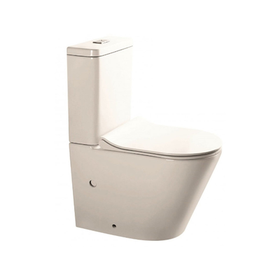 Inter ceramic toilet 6327s complete p-trap system white