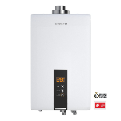 Instant multypoint gas water heater macro 12lt macro-boiler gas  12lt electric spark, , medium