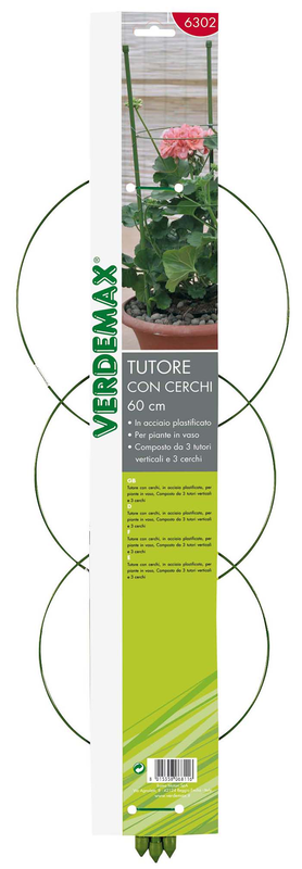 Product image: Verdemax support stake w circles 45cm, , medium-null