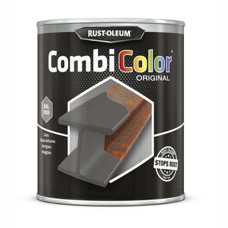 Product image: Combicolor original ral 7005 dark grey gloss 2.5l rustoleum, , medium-null