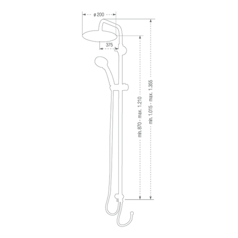 Cromo complete shower column, , medium-null