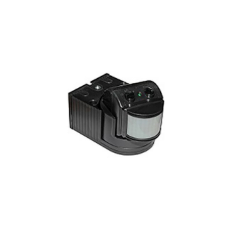 Wall movement detector infrared 180 ° 6a 230v black, , medium image number null