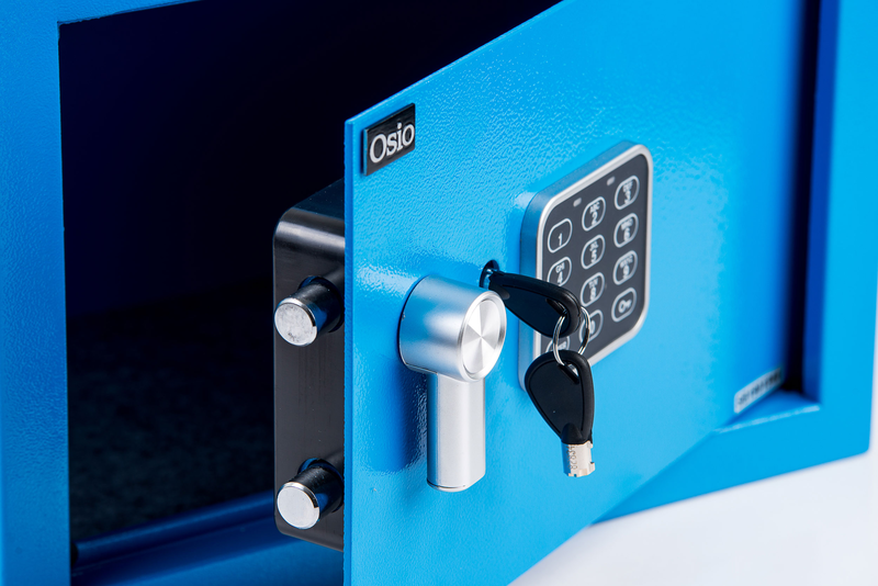 Osio osb-2535bu safebox digital 35x25x25cm blue, , medium image number null