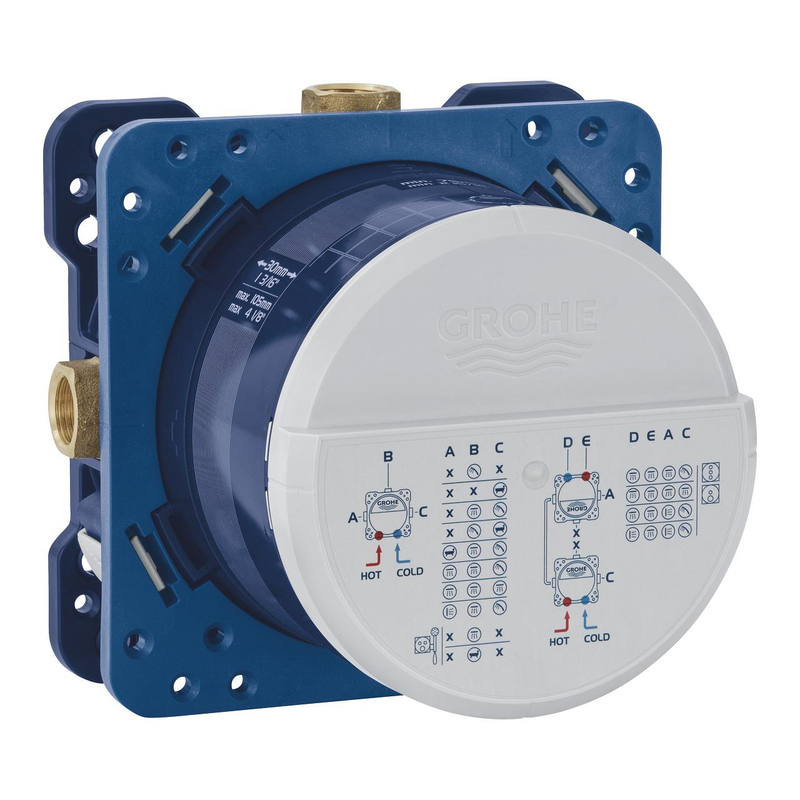 Grohe Essence concealed single-lever shower/bath mixer with 2-way diverter, , medium-null