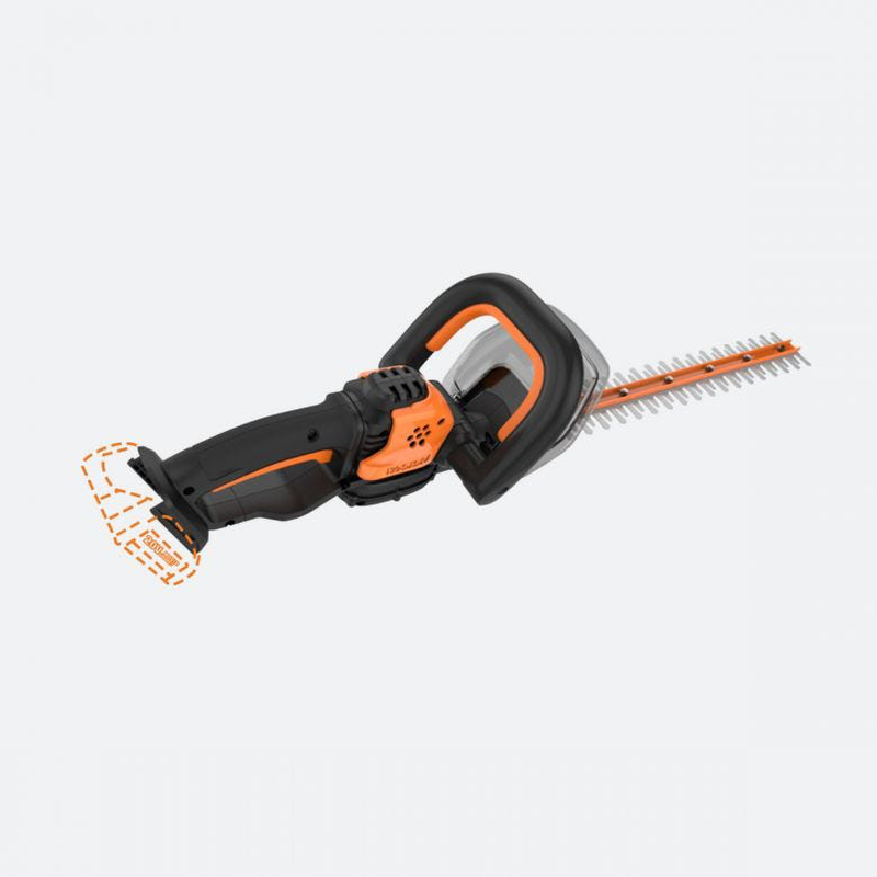 Worx wg261e.9 μπορντουροψαλιδο μπαταριας 45cm/16mm solo 20v - χωρις μπαταρια, , medium image number null
