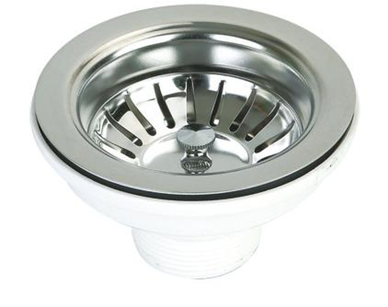 Kitchen waste s/steel 113mm  1 1/2, , medium-null
