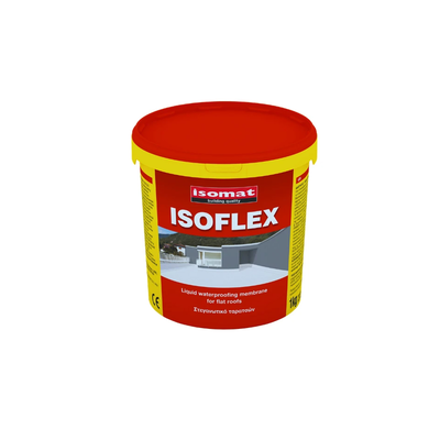 Isomat isoflex waterproofing for roofs 13kg white, White, medium