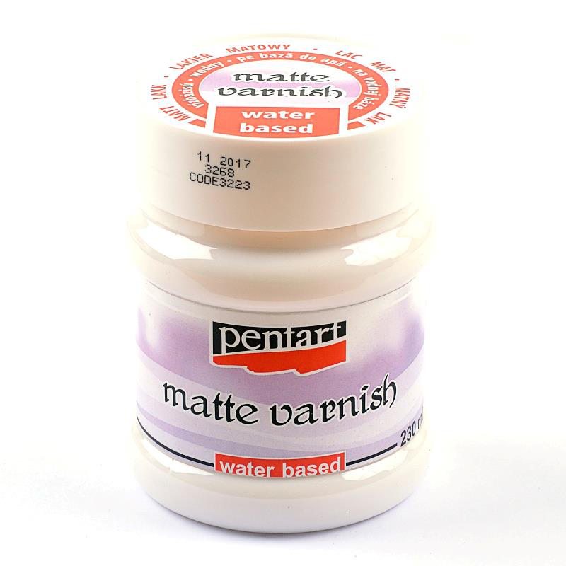 Pentart matte varnish water based 230ml, , medium image number null