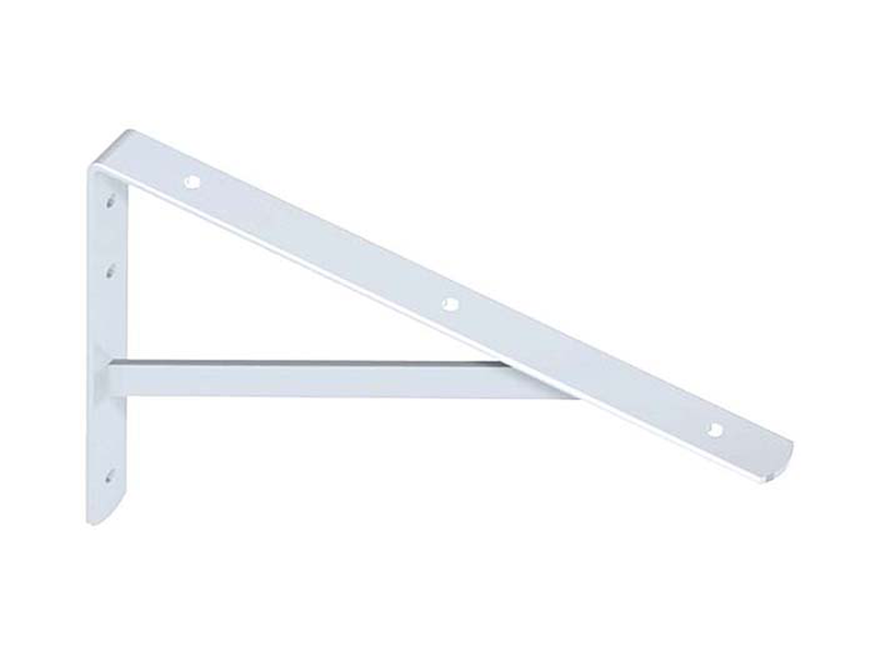 Heavy weight bracket 25cm x 15cm white, , medium-null