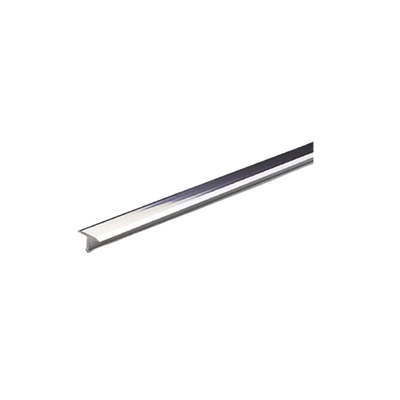 Decorative joint 2700x14x9mm aluminum chrome