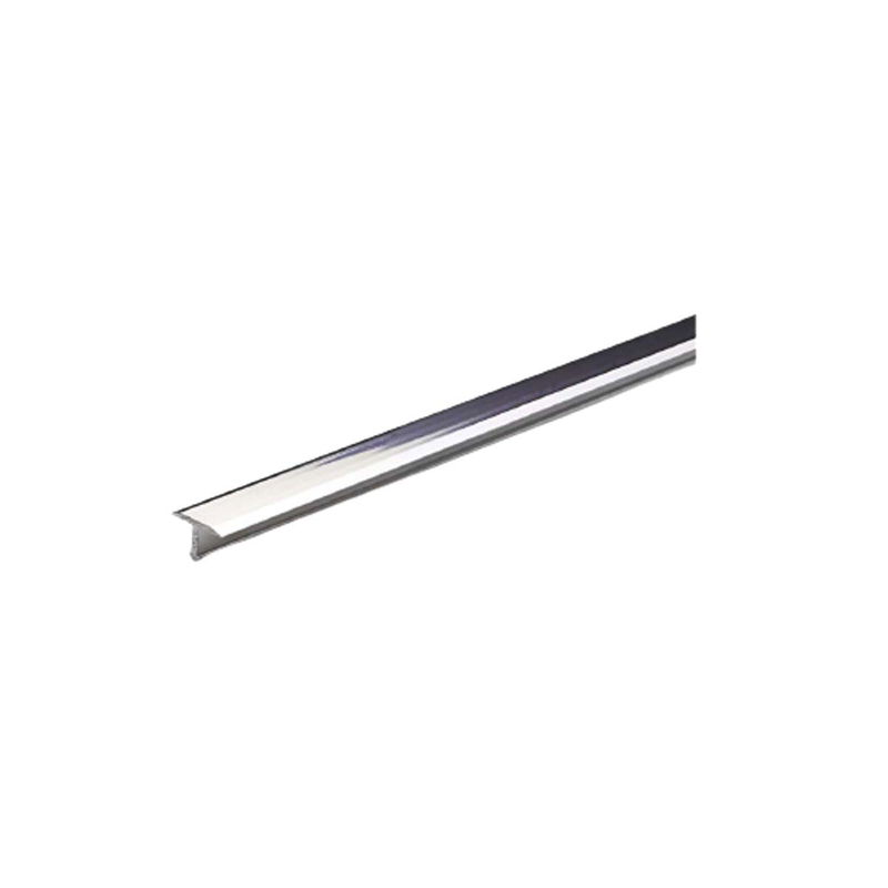 Decorative joint 2700x14x9mm aluminum chrome, , medium image number null