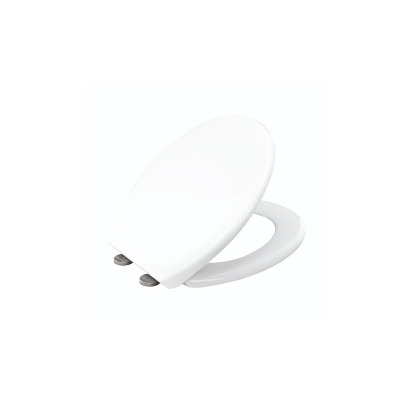 Bisk toilet seat soft closing 07834 white, , medium-null