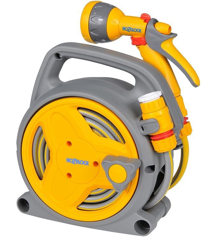 Product image: Hozelock τυλιγαδι τοιχου & 10m λαστιχο & αξεσουαρ, , medium-null