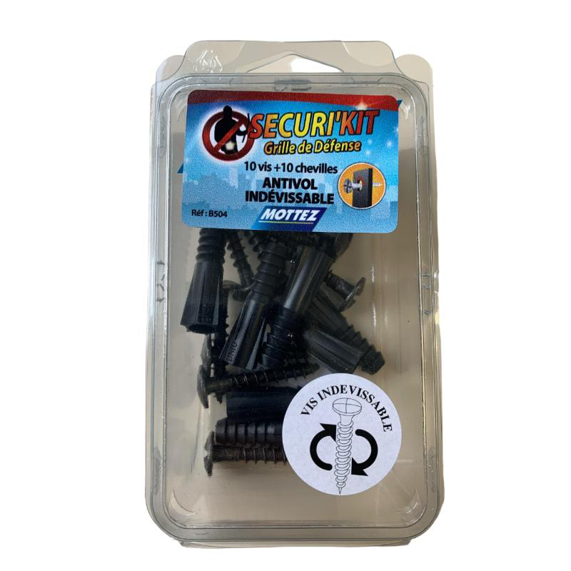 Unscrewable screws & fixing anchors - pack of 10, , medium image number null