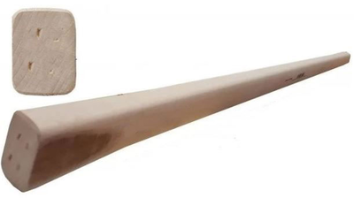 Cyp wood handle square for hoe, , medium