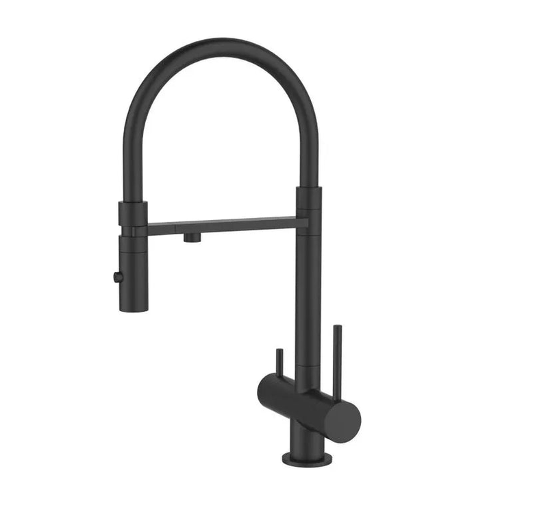 Black kitchen mixer 3-way-null