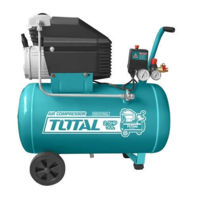Total μονοφασικό κομπρεσέρ αέρος με ισχυ 2.5hp και αεροφυλάκιο 50lt, , medium