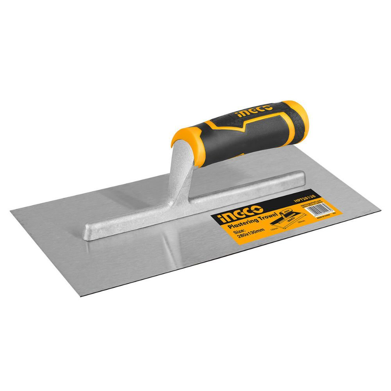 Ingco σπάτουλα πλακιδίων 280x130mm με μεταλλική λάμα & εργονομική χειρολαβή, , medium-null
