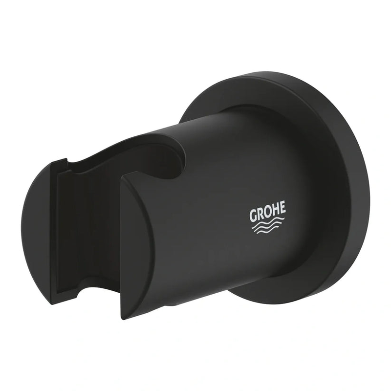 Grohe rainshower wall hand shower holder phantom black-null