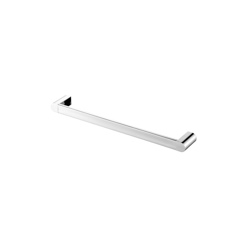 Bath towel rail futura 460mm metallic black image number null
