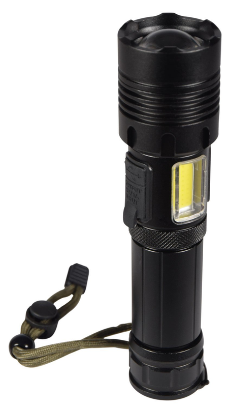 Product image: Mercury rechargeable led torch lamp sos & powerbank 410.306uk, , medium-null