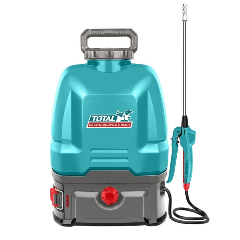 Product image: Total επαγγελματικός ψεκαστήρας πλάτης μπαταρίας 20v 5bar με χωρητικότητα 16l, 2 μπαταρίες 4.0 ah, φορτιστή & ρυθμιζόμενη πίεση (tspli201644e), , medium-null