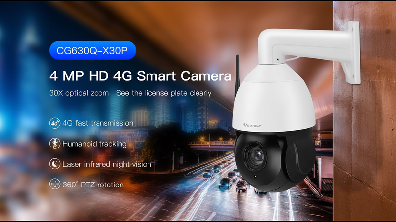 Vstarcam outdoor camera 4G 30x zoom 4mp ip66 waterproof, , medium-null