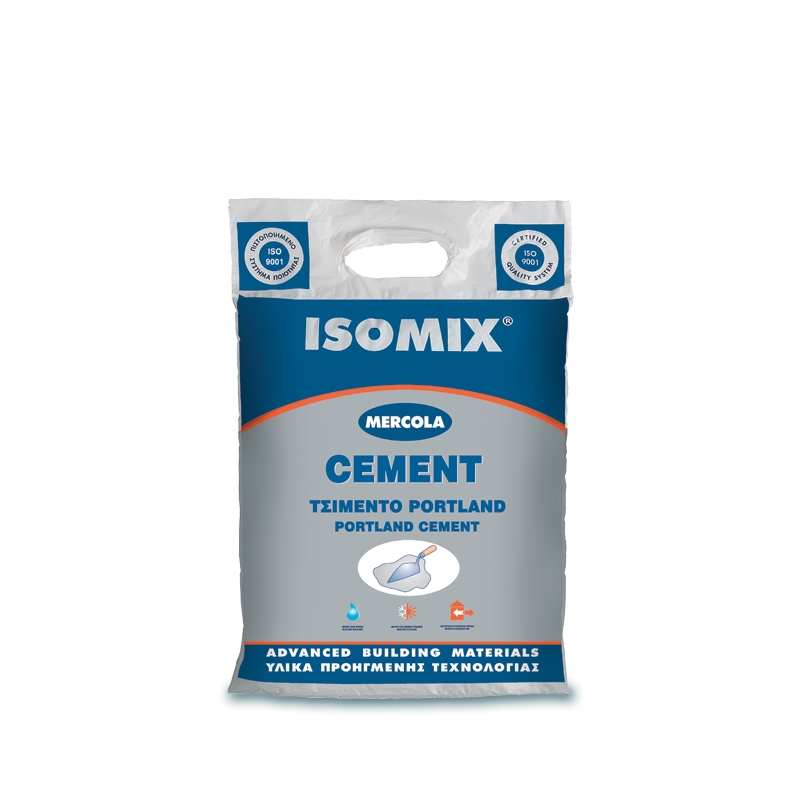 Product image: Isomix cement grey 4kg isomix (υψηλων προδιαγραφων τσιμεντο), , medium-null