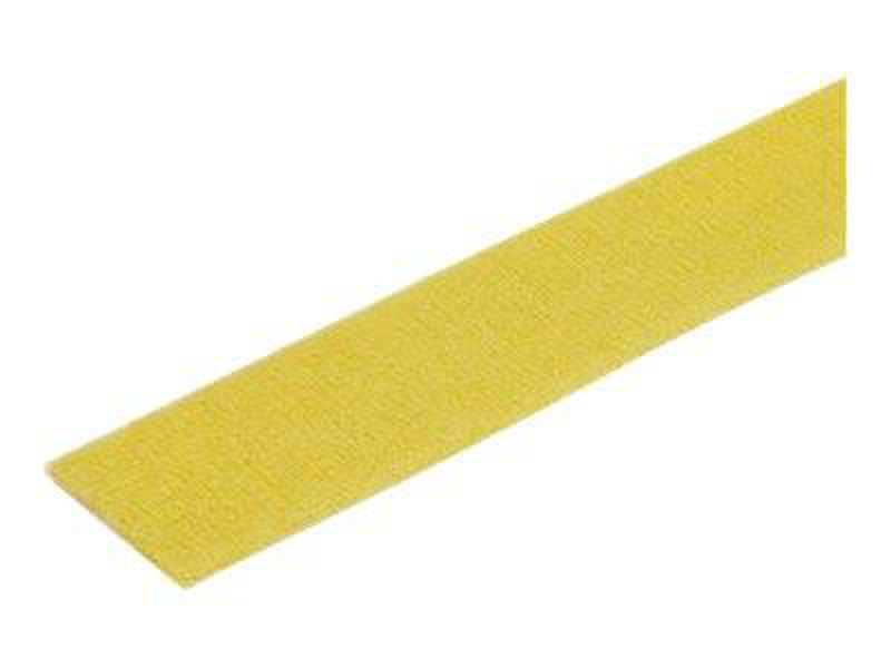 Startech.com 7.62m hook and loop roll / yellow / cable management, , medium-null