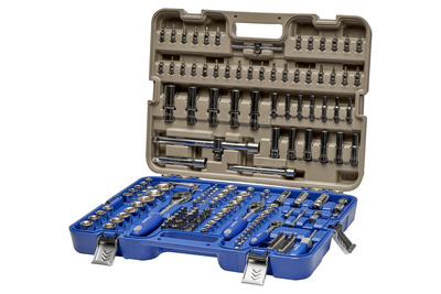 129-172-4 - socket set 1/4"-3/8"-1/2" (172 pcs) (171716)