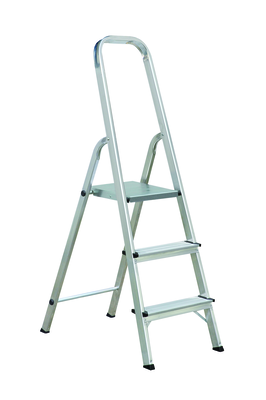 Super aluminium ladders 2+1 steps