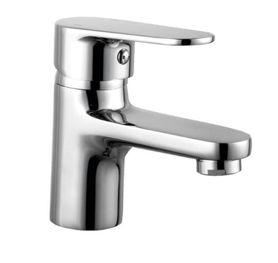 Savino basin mixer with brass pop/up