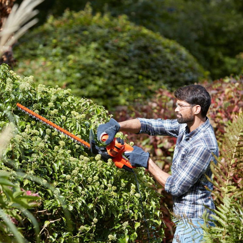 Black & decker ηλεκτρικό μπορντουροψάλιδο 420w με μήκος λάμας 45cm, , medium-null