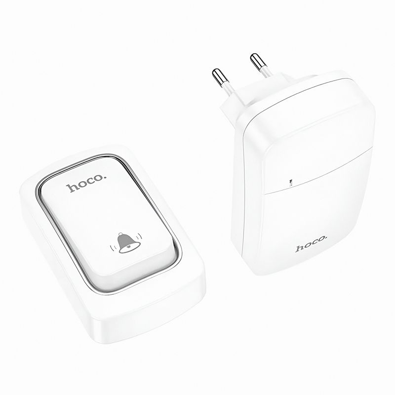 &Alpha;&sigma;ύ&rho;&mu;&alpha;&tau;&omicron; &kappa;&omicron;&upsilon;&delta;&omicron;ύ&nu;&iota; &pi;ό&rho;&tau;&alpha;&sigmaf; hoco hi26 self-powered wireless doorbell, , medium-null