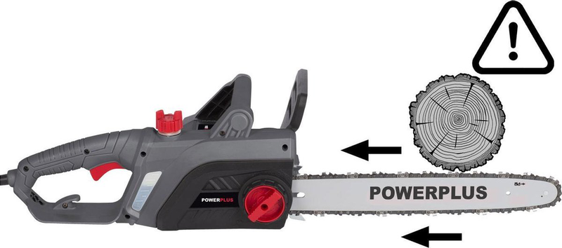 Powerplus poweg10110 chainsaw 2200w 400mm, , medium image number null